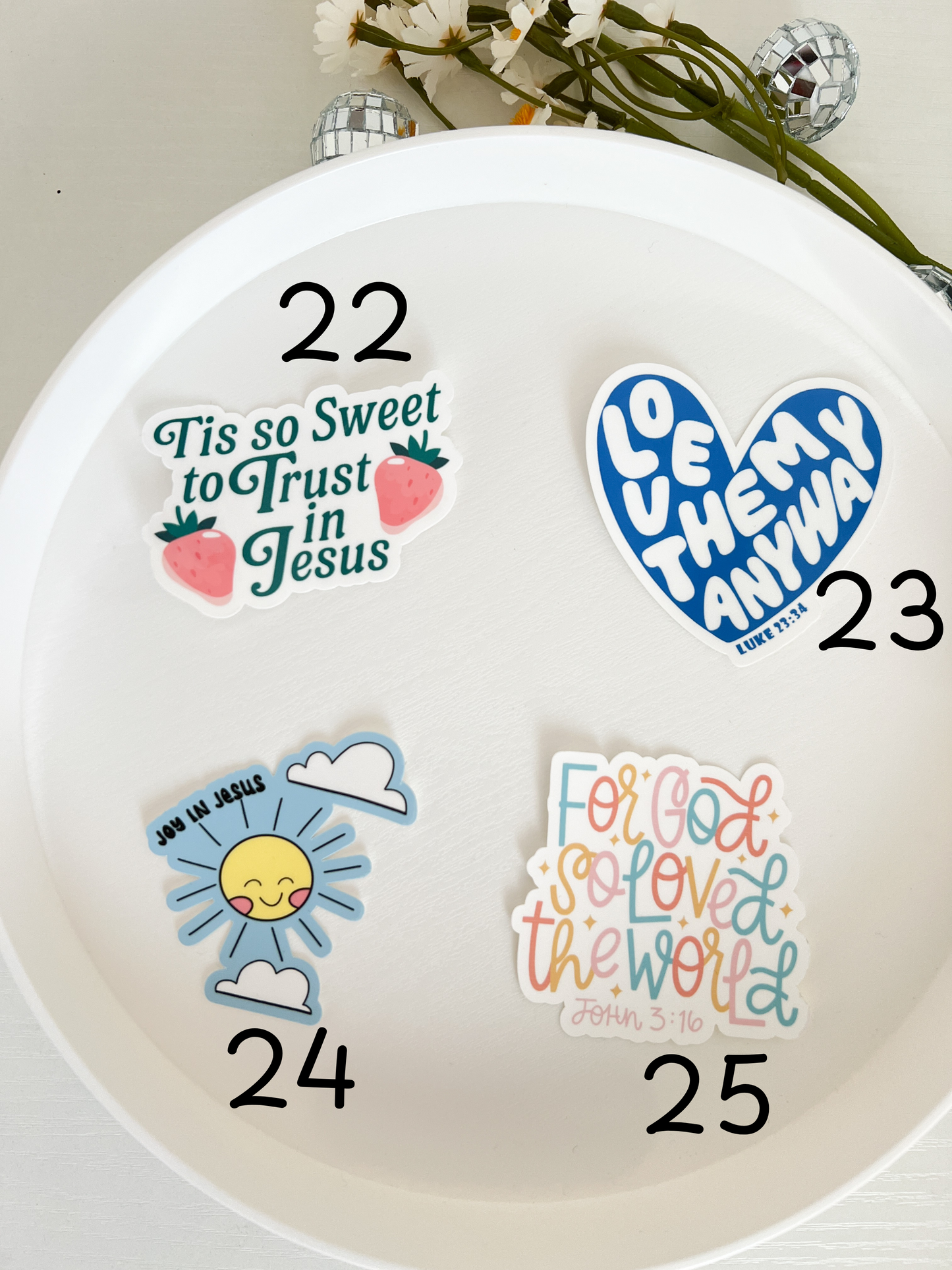 Build Your Own Christian Sticker Pack