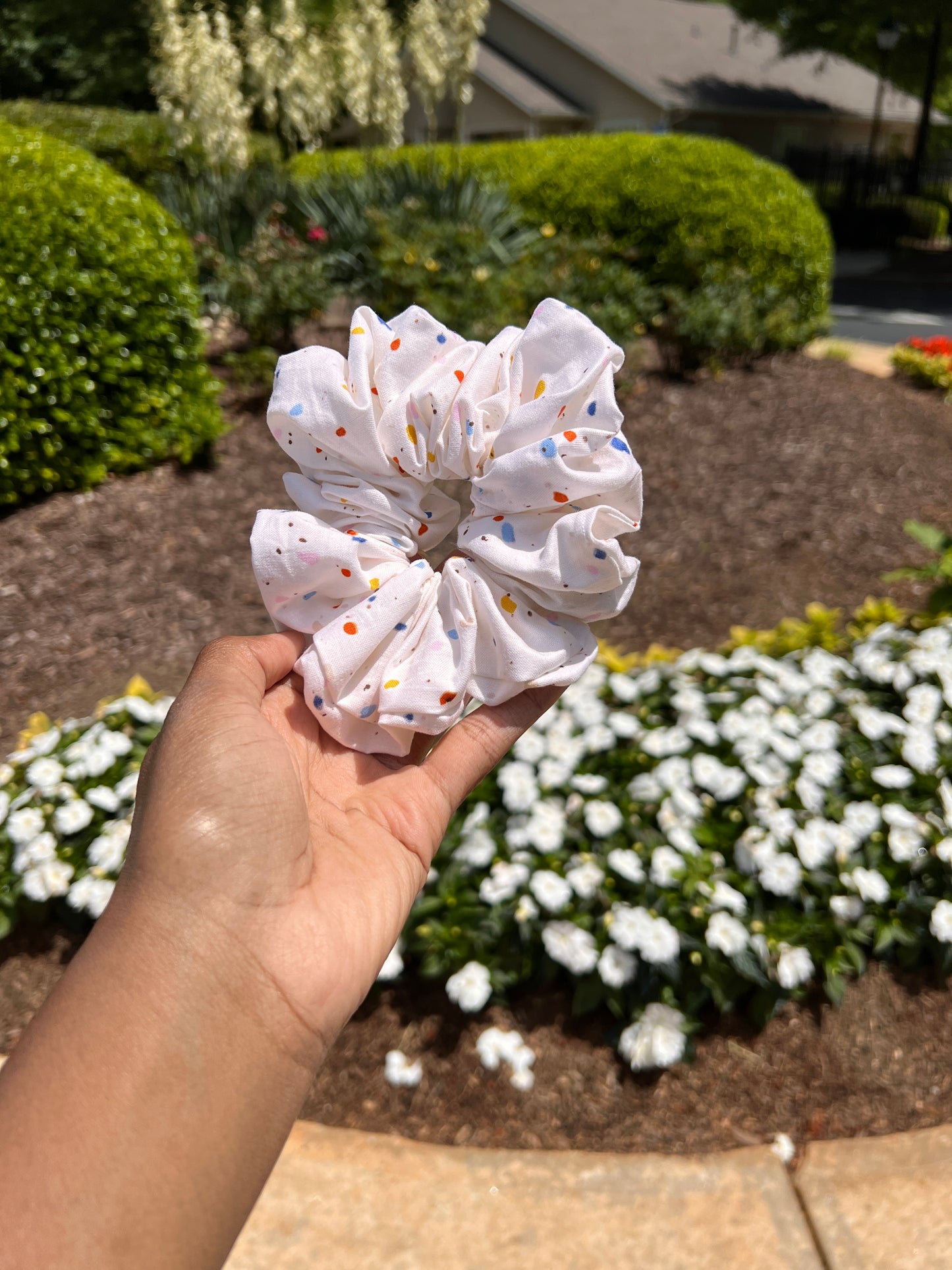 Polka Scrunchie
