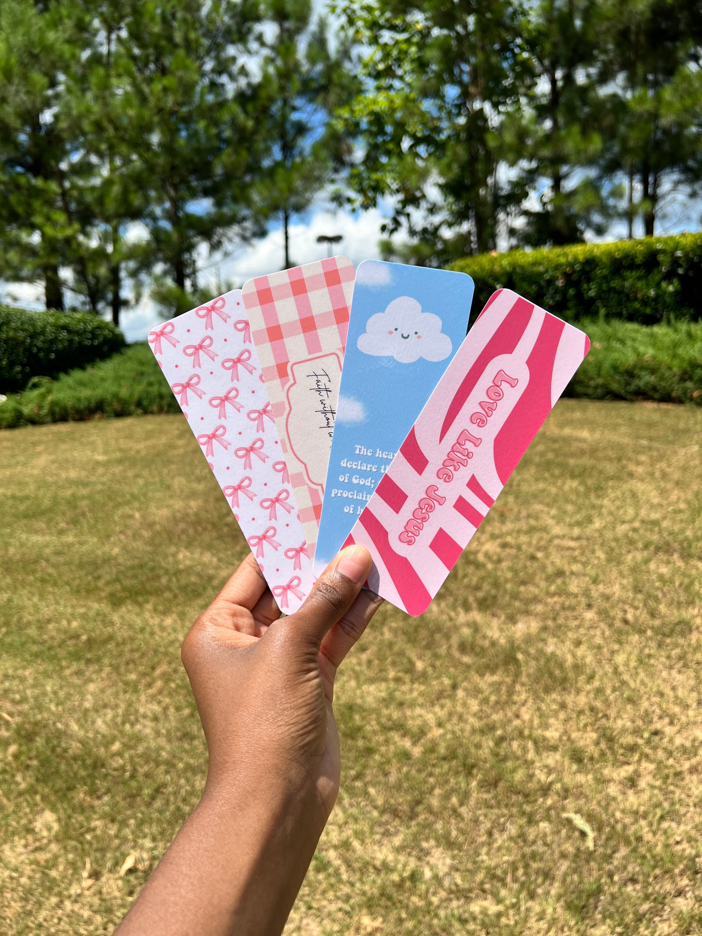 Christian Girlie Bookmark Set