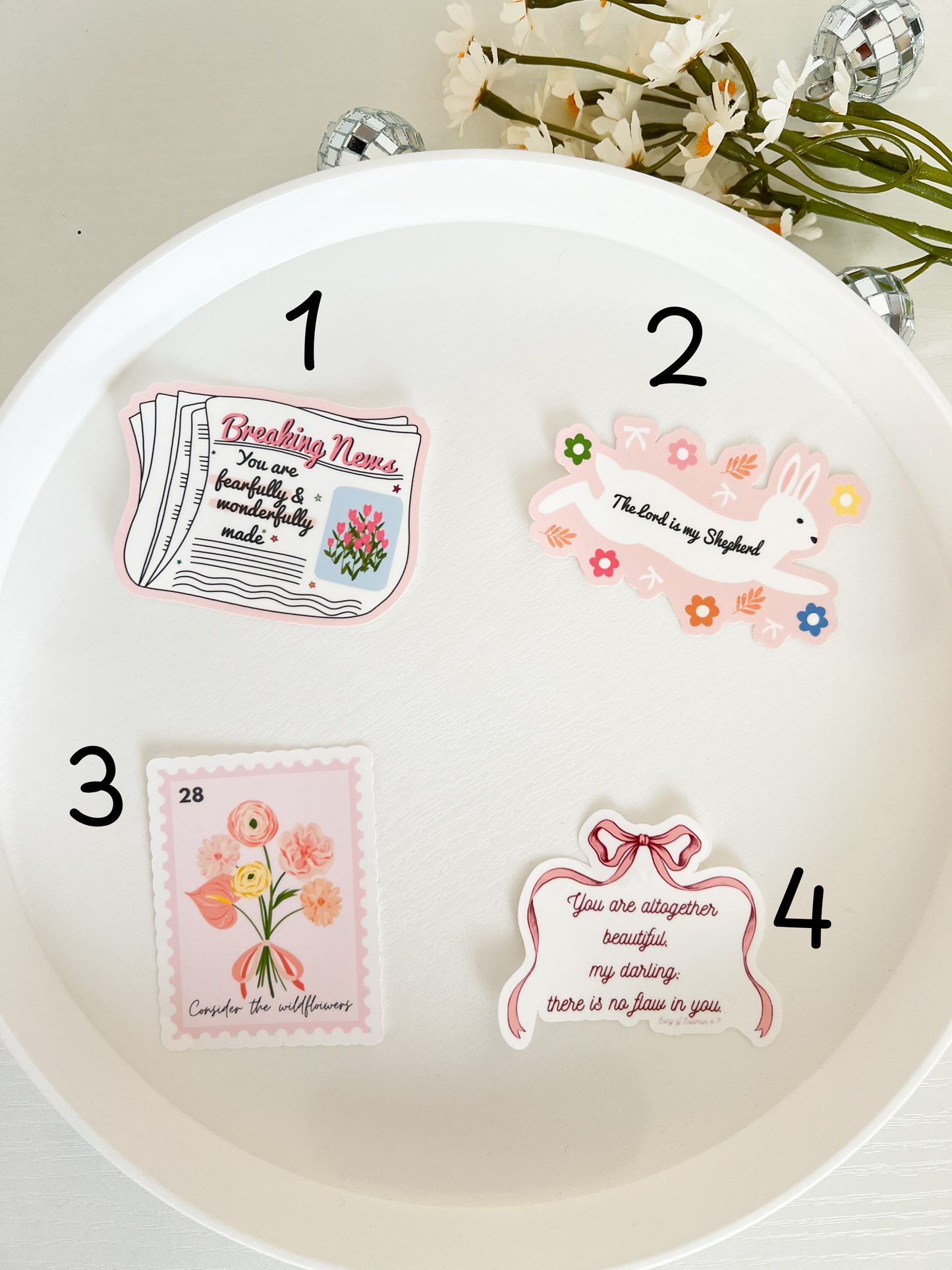 Build Your Own Christian Sticker Pack