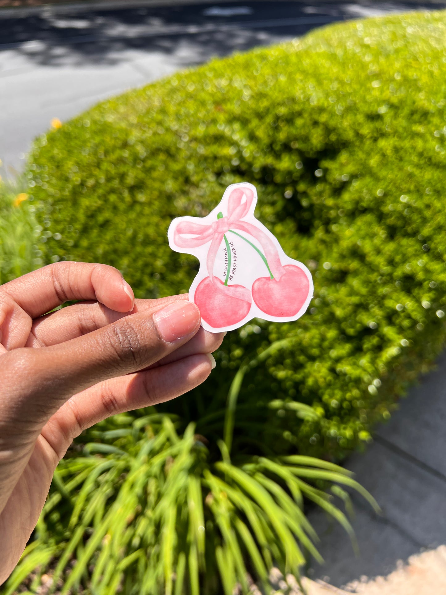 We Loved Sticker