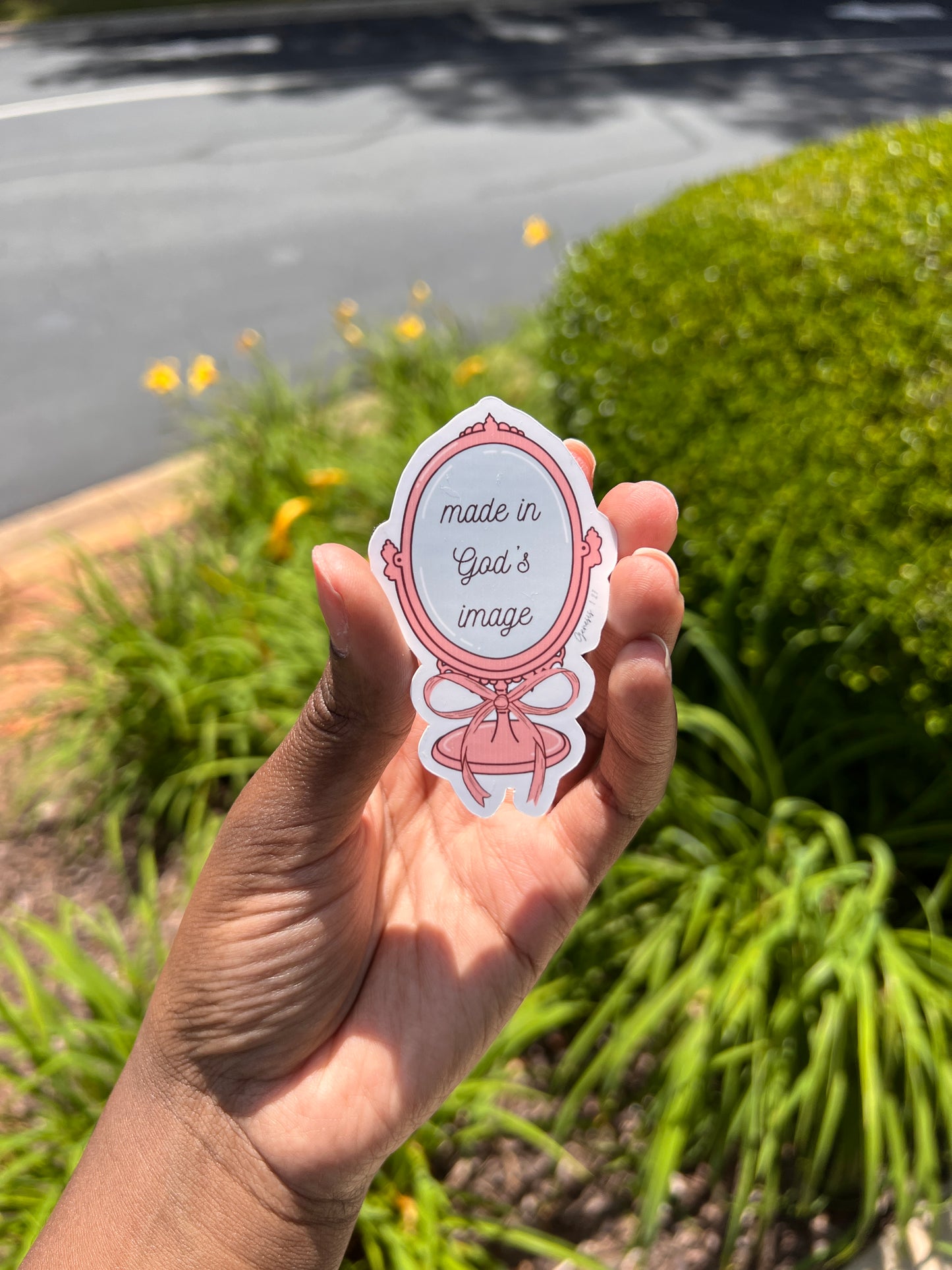 God’s Image Sticker