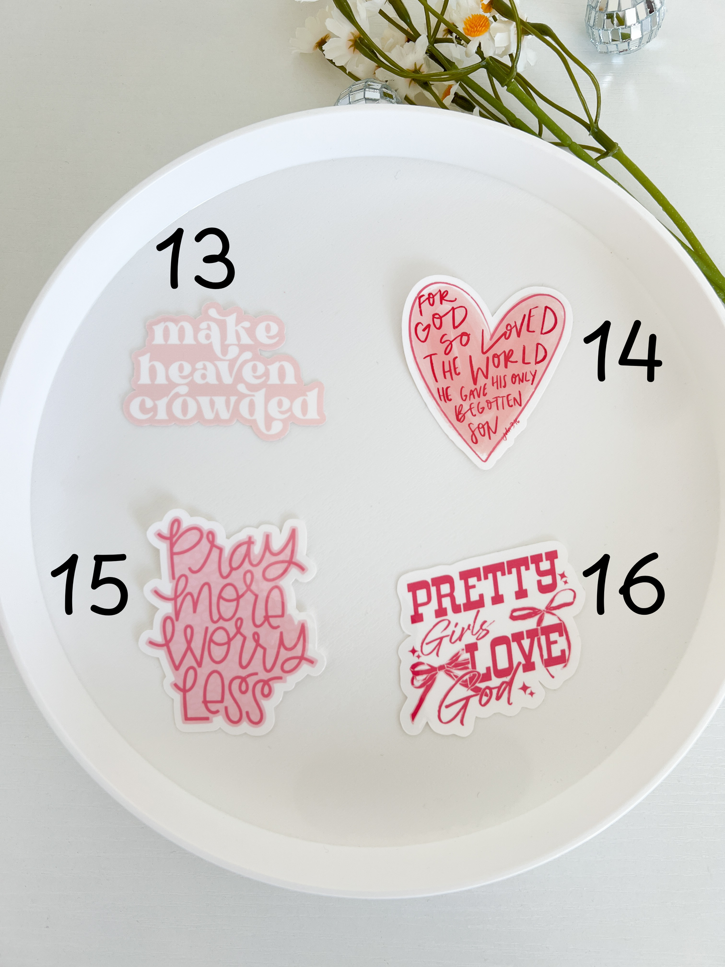 Build Your Own Christian Sticker Pack