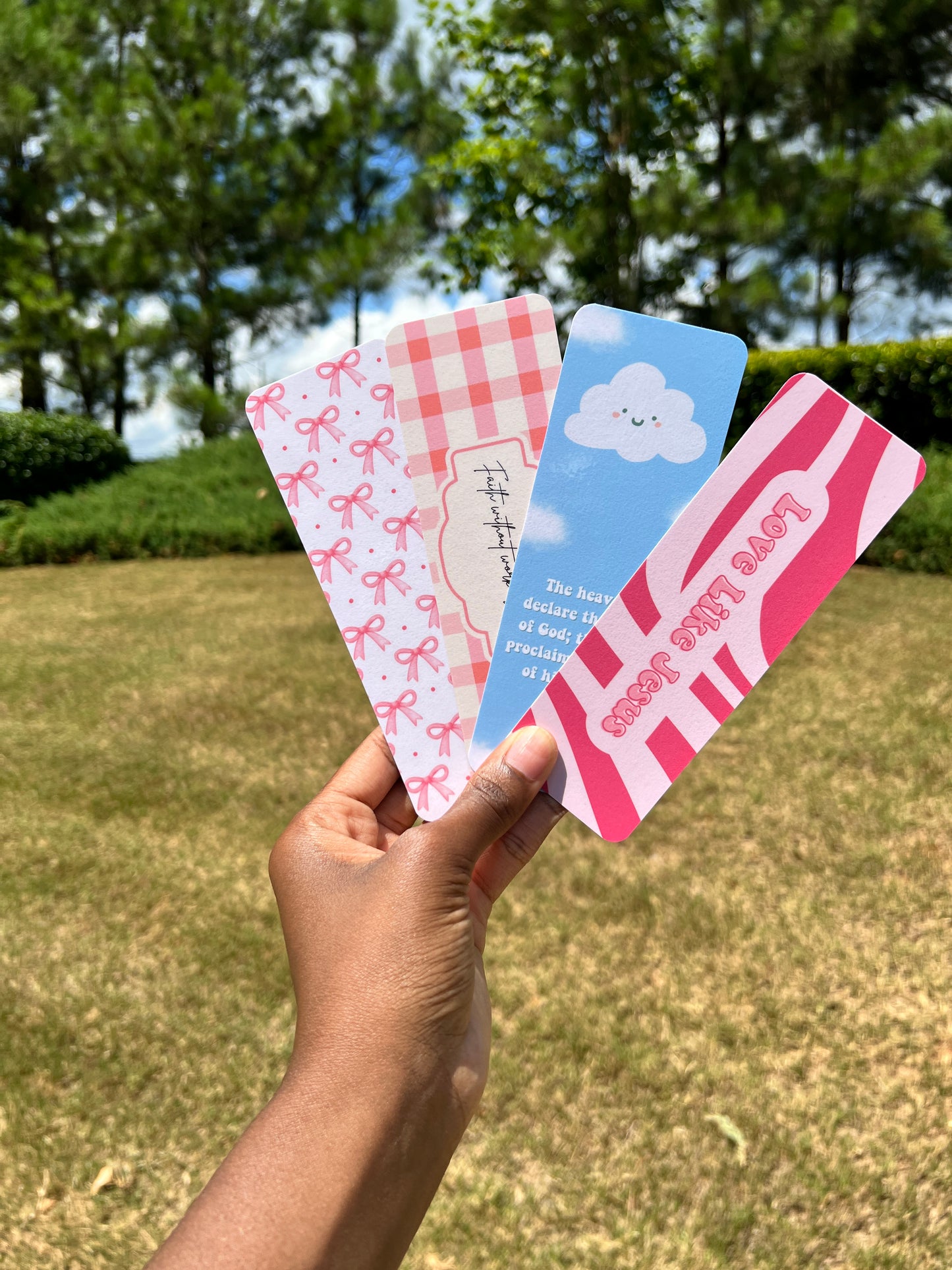 Christian Girlie Bookmark Set
