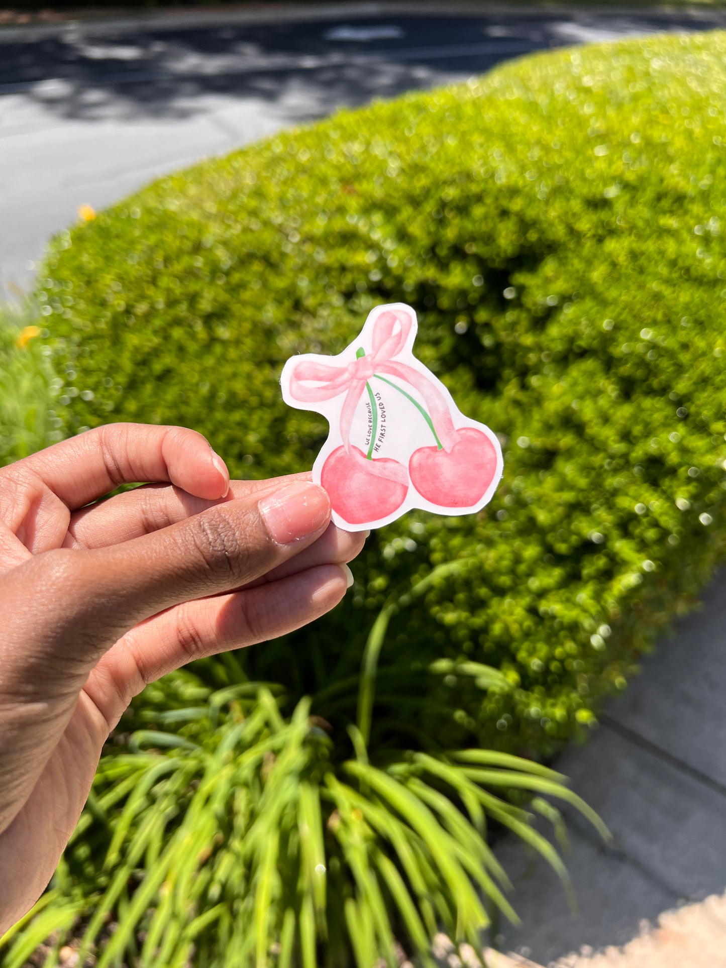 We Loved Sticker