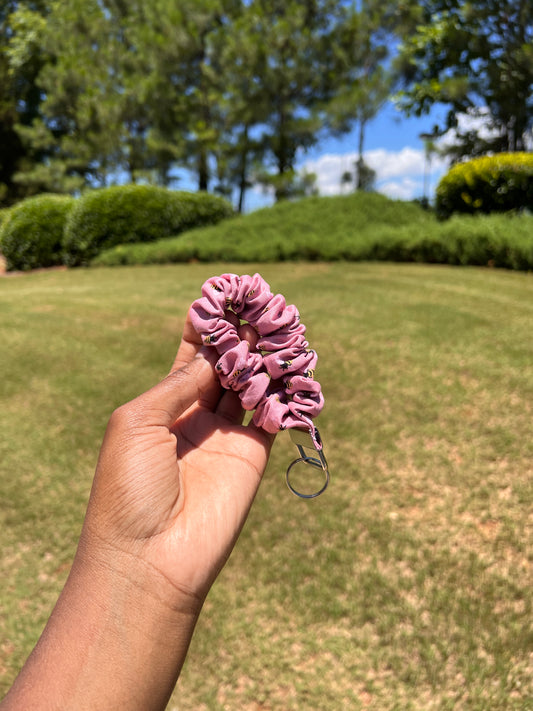 Pink Bee Keychain