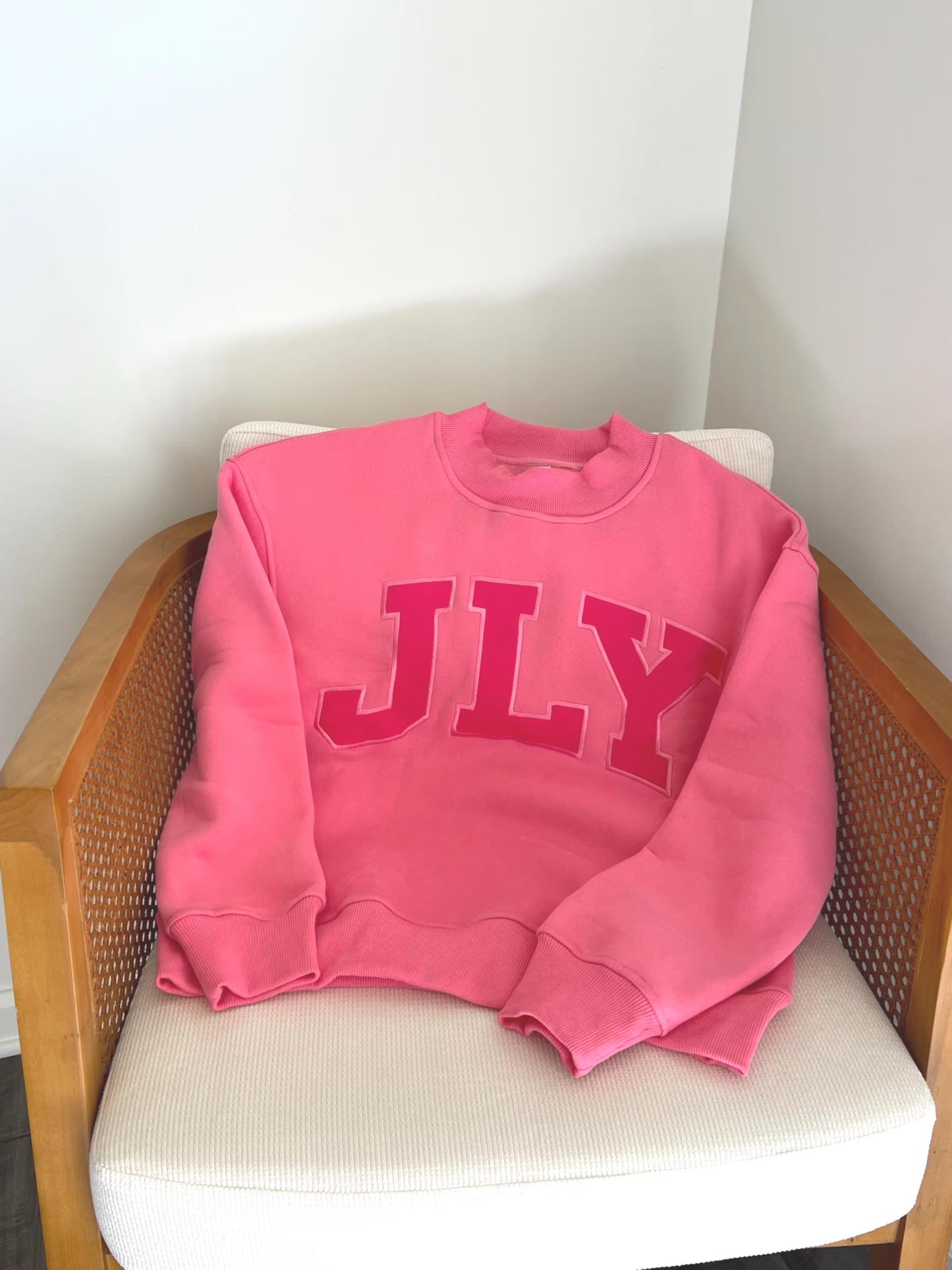 JLY Mockneck Sweatshirt: Christian Faith Clothing